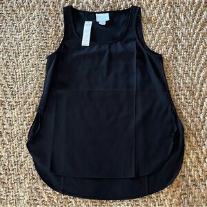 Marla Wynne for Chico’s Crepe Tank XS Black